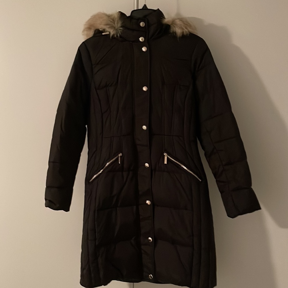 Michael Kors Long Down Coat Size Small